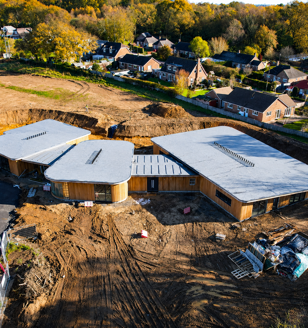 Commercial, residential and domestic flat roofing installation by KJM Roofing